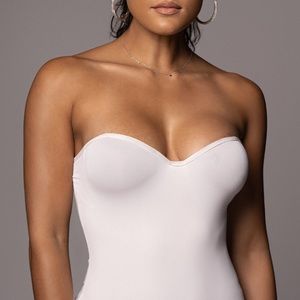 NWT Monroe Shapewear Bustier Bodysuit in White